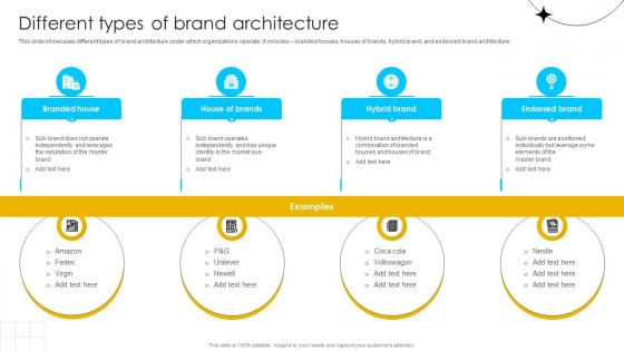Brand Influence Different Types Of Brand Architecture Strategy SS V
