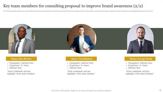 Brand Presence Enhancement Consulting Proposal Ppt Powerpoint Presentation Complete Deck With Slides