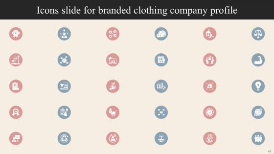 Branded Clothing Company Profile PPT Example Powerpoint Presentation Slides CP CD V