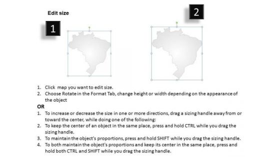 Brazil PowerPoint Maps