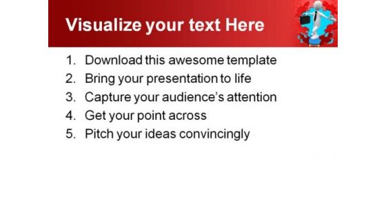 Breakthrough Business PowerPoint Templates And PowerPoint Backgrounds 0511