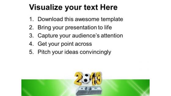 Bribery Scandal 2013 Football Game PowerPoint Templates And PowerPoint Themes 1112