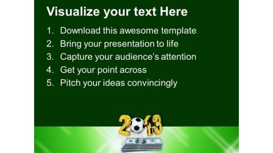 Bribery Scandal 2013 Football Game PowerPoint Templates And PowerPoint Themes 1112