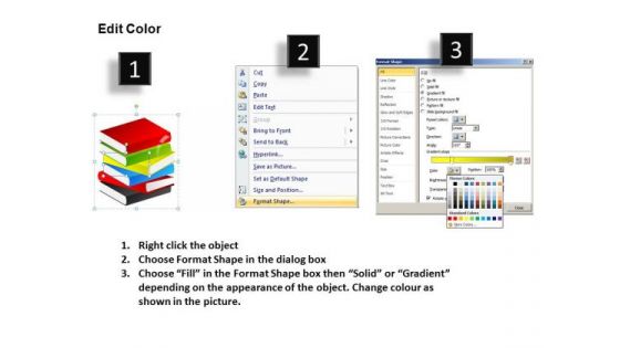 Bright Education Books PowerPoint Slides And Ppt Templates