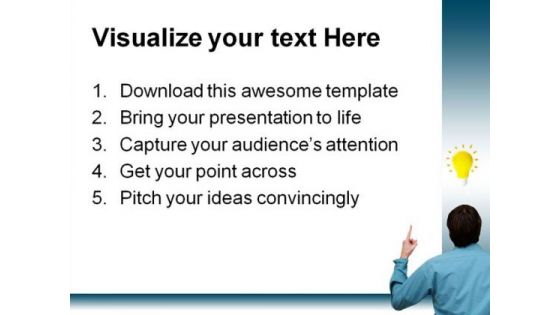 Brilliant Idea Business PowerPoint Templates And PowerPoint Backgrounds 0211