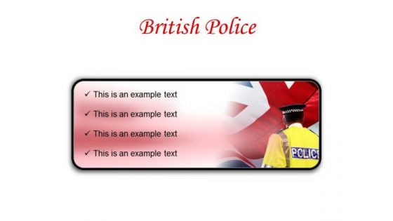 British Police Americana PowerPoint Presentation Slides R