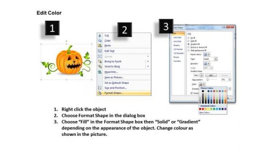 Broom Halloween PowerPoint Slides And Ppt Diagram Templates