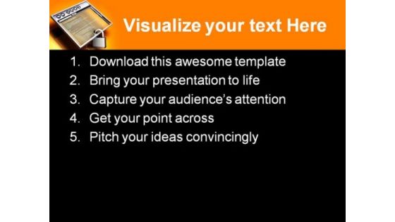 Browsing Security Internet PowerPoint Backgrounds And Templates 1210