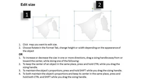 Brunei Country PowerPoint Maps