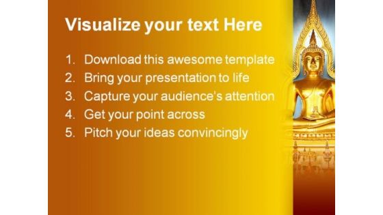 Buddha Religion PowerPoint Templates And PowerPoint Backgrounds 0411