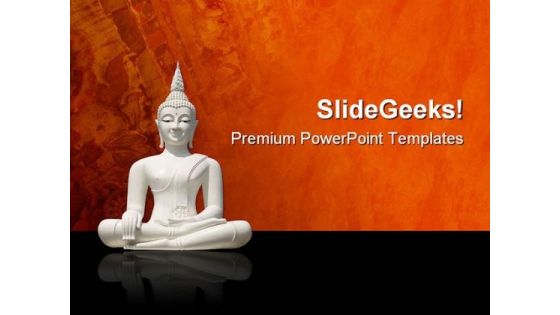 Buddha Religion PowerPoint Templates And PowerPoint Backgrounds 0511