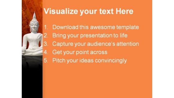 Buddha Religion PowerPoint Themes And PowerPoint Slides 0511