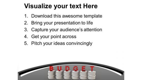 Budget Can Save Money PowerPoint Templates Ppt Backgrounds For Slides 0413