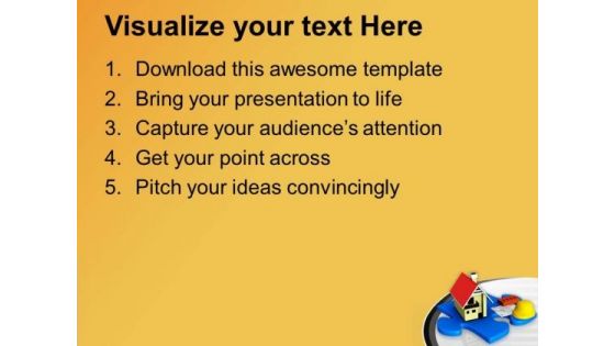 Build A Right House PowerPoint Templates Ppt Backgrounds For Slides 0713