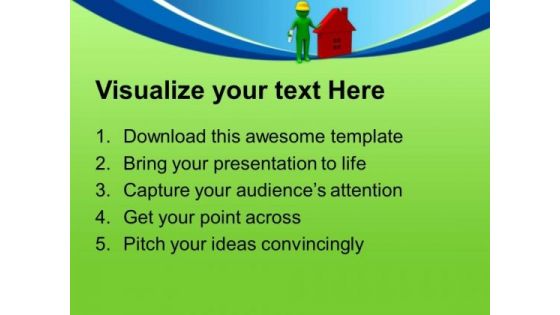 Build Beautiful Home PowerPoint Templates Ppt Backgrounds For Slides 0613