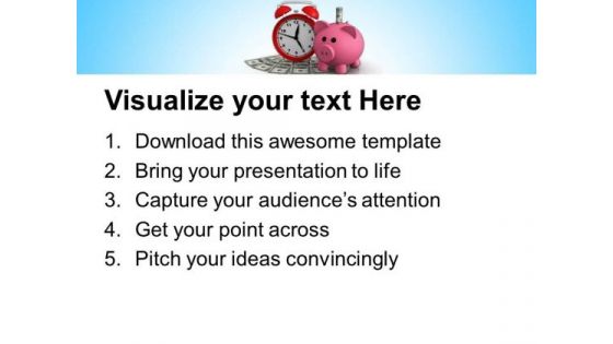 Build Your Savings And Attain Your Goal PowerPoint Templates Ppt Backgrounds For Slides 0713