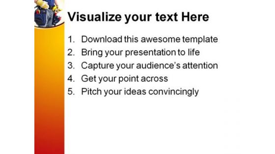 Builder Construction PowerPoint Themes And PowerPoint Slides 0511
