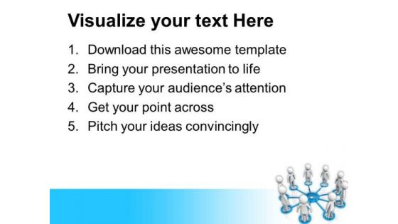 Building A Sense Of Teamwork PowerPoint Templates Ppt Backgrounds For Slides 0813