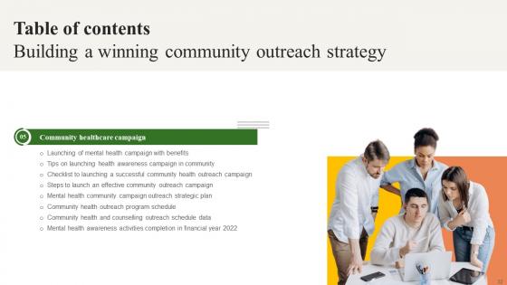 Building A Winning Community Outreach Strategy Ppt Powerpoint Presentation Strategy CD V