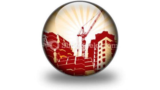 Building Construction PowerPoint Icon C