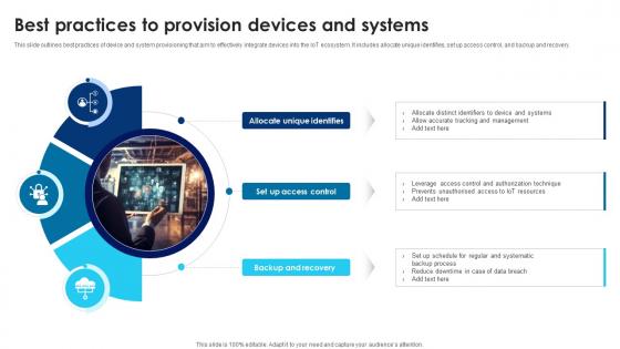 Building Trust With IoT Security Best Practices To Provision Devices And Systems IoT SS V