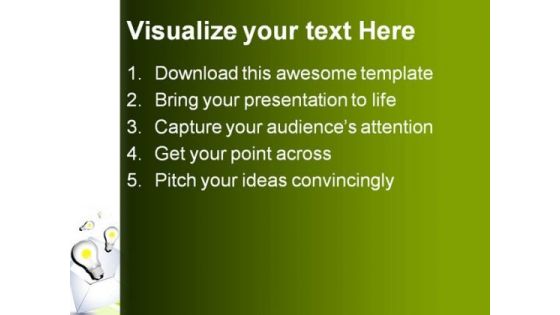 Bulb With Idea Technology PowerPoint Templates And PowerPoint Backgrounds 0211