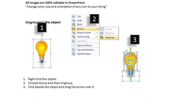 Bulbs Business Idea PowerPoint Slides And Ppt Diagram Templates