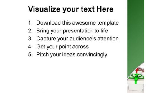 Bundle Of Gifts For Birthday Party PowerPoint Templates Ppt Backgrounds For Slides 0413