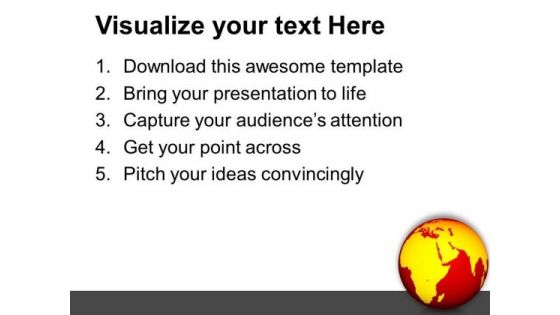 Burning World Warm Globe Ecology PowerPoint Templates And PowerPoint Themes 1012