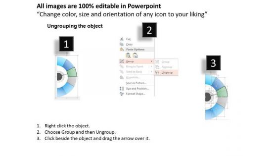 Busines Diagram Business Meter Design Text Boxes For Data Flow Presentation Template