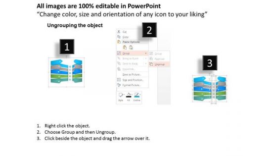 Busines Diagram Five Staged Business Infographics For Data Representation Ppt Template