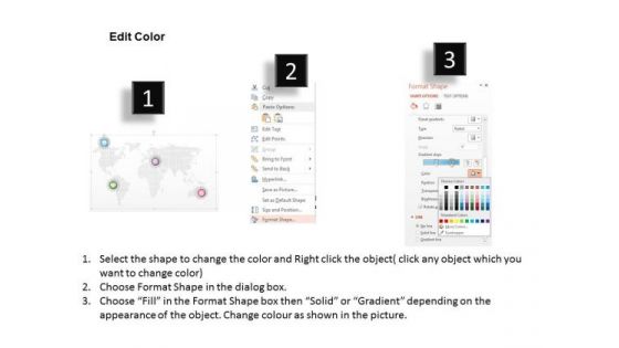 Busines Diagram Four Staged Abstract Vector Banner Set Diagram Presentation Template
