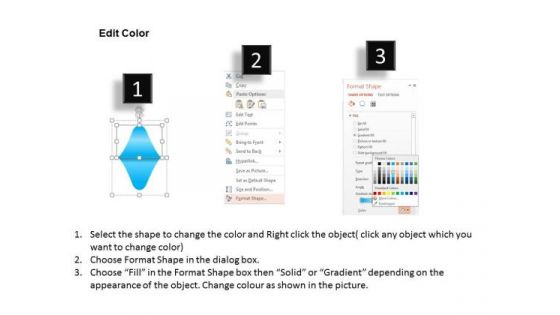 Busines Diagram Four Staged Infographics Process Flow Presentation Template