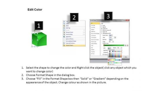 Business 3d Cube Building PowerPoint Slides And Ppt Diagram Templates