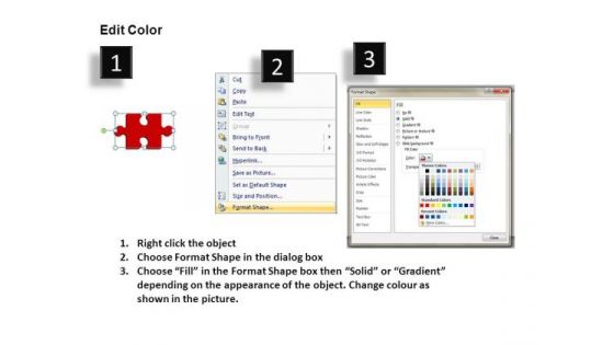 Business 3d Puzzle Pieces Misc PowerPoint Slides And Ppt Diagram Templates