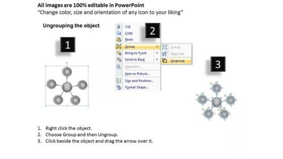 Business Activity Diagram World PowerPoint Templates