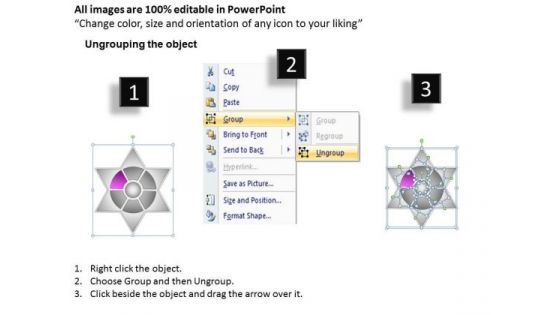 Business And Marketing Concept Mixed Circular Flow Diagram Ppt 6 Sales Plan PowerPoint Slides
