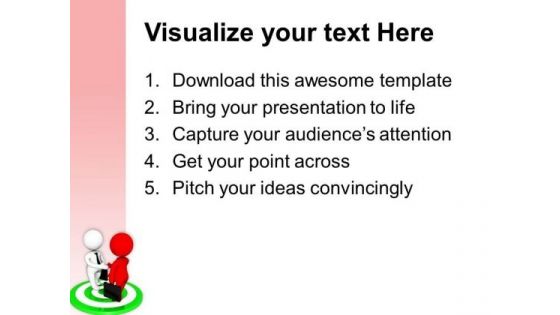 Business And Marketing Target Meetings PowerPoint Templates Ppt Backgrounds For Slides 0613