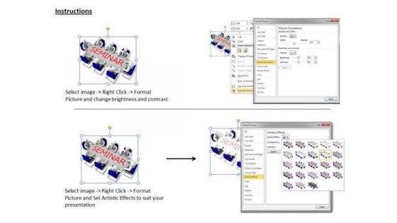 Business And Strategy 3d Illustration Of Seminar Basic Concepts