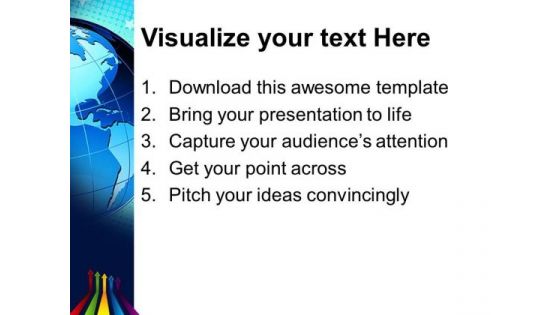 Business Arrows Global PowerPoint Templates And PowerPoint Themes 0312