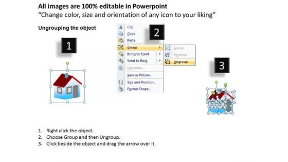 Business Arrows PowerPoint Templates Business Home Selling Process Ppt Slides