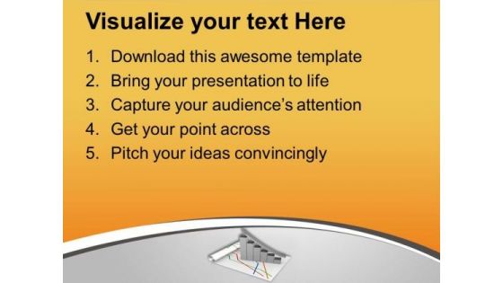 Business Bar Graph And X Y Chart PowerPoint Templates Ppt Backgrounds For Slides 0613