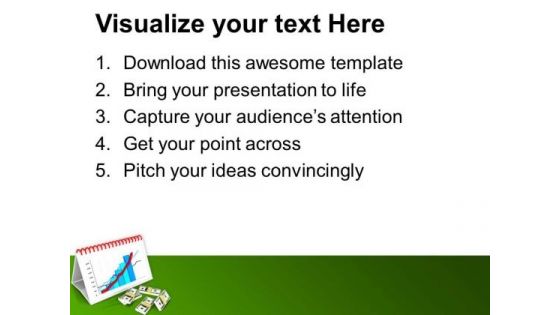 Business Bar Graph Monthly Target PowerPoint Templates Ppt Backgrounds For Slides 0513