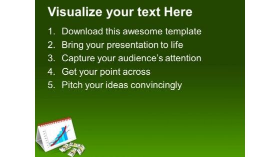 Business Bar Graph Monthly Target PowerPoint Templates Ppt Backgrounds For Slides 0513
