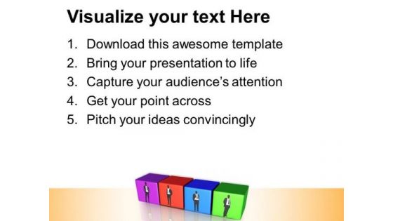 Business Block Teamwork PowerPoint Templates And PowerPoint Themes 0812