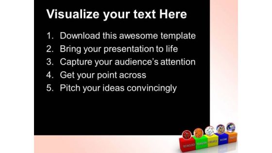 Business Blocks Income Teamwork PowerPoint Templates And PowerPoint Themes 0712