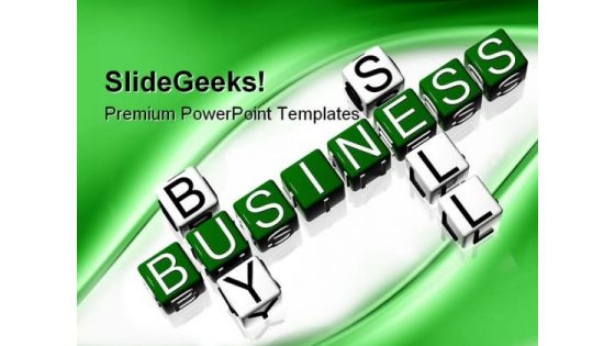 Business Blocks Metaphor PowerPoint Templates And PowerPoint Backgrounds 0311