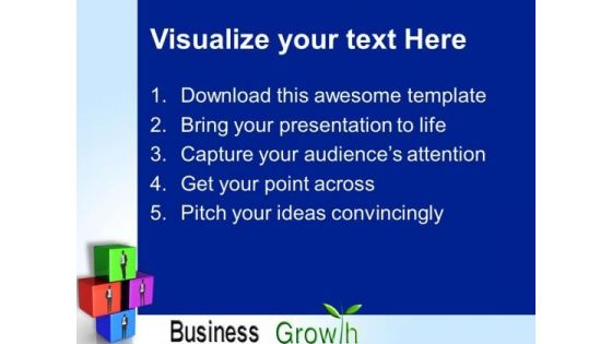 Business Blocks Shapes PowerPoint Templates And PowerPoint Themes 0612