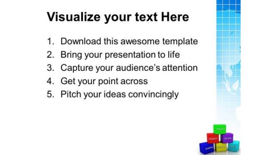 Business Blocks Success PowerPoint Templates And PowerPoint Themes 0612