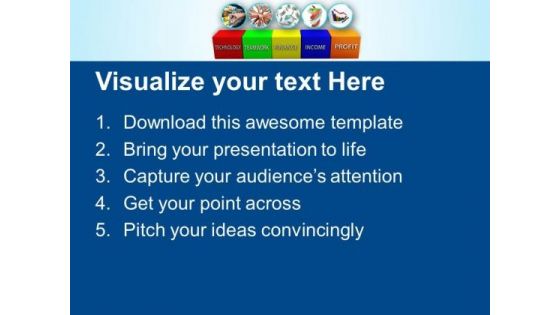 Business Blocks Success PowerPoint Templates And PowerPoint Themes 1012